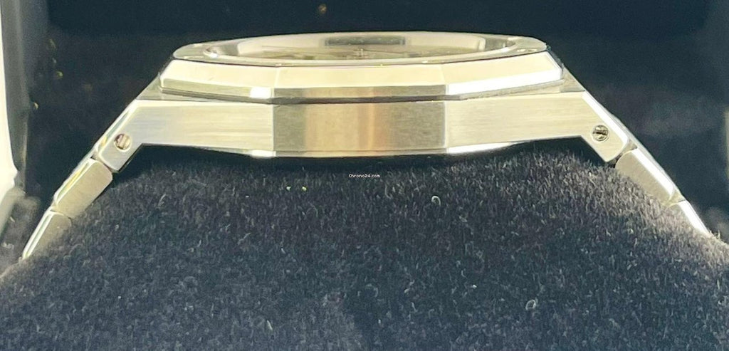 Royal Oak 41 mm Silbernes Zifferblatt Full Set Wie neu