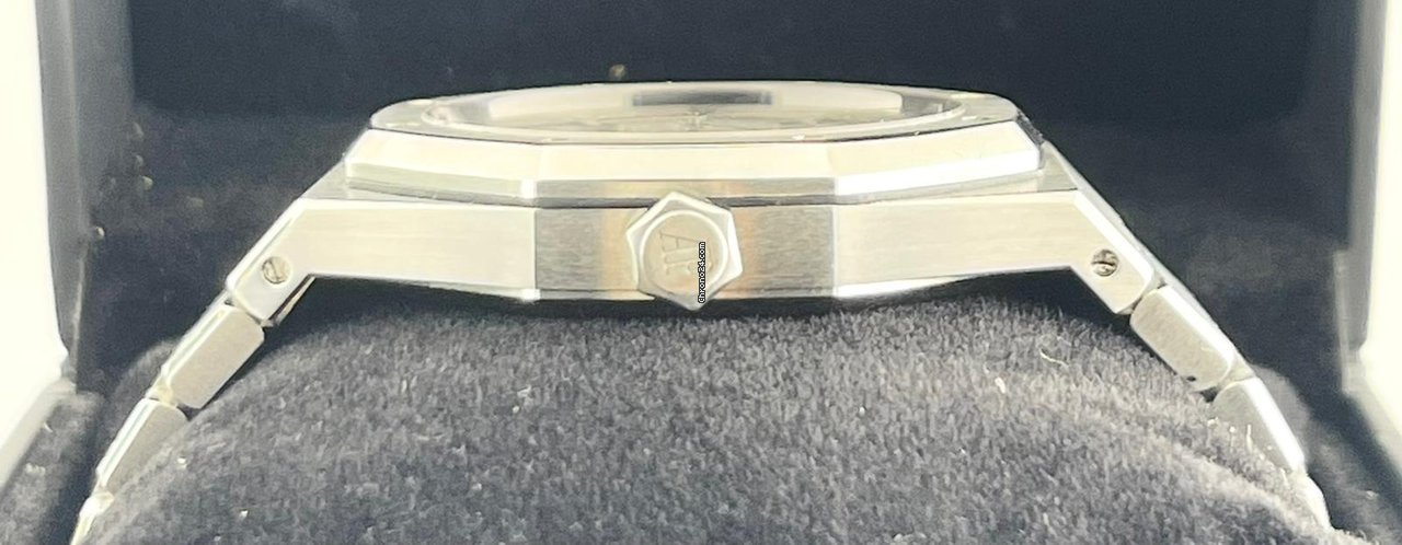 Royal Oak 41 mm Silbernes Zifferblatt Full Set Wie neu