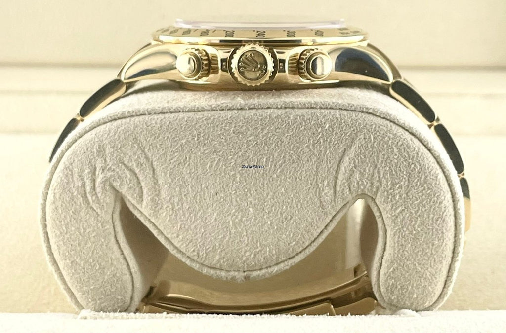 Daytona 18K Gelbgold, Tahiti-Diamant-Zifferblatt, Komplettset, 2010, nach Service