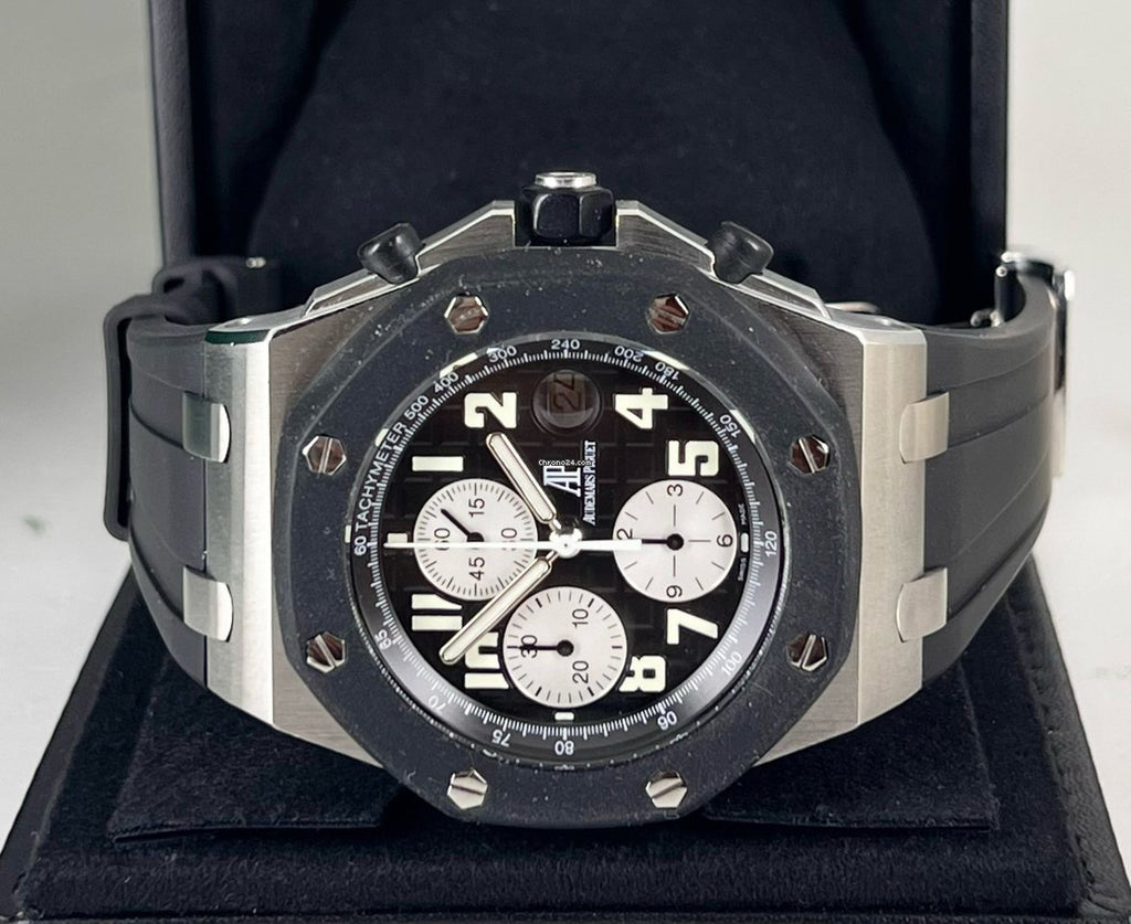 Royal Oak Offshore Chronograph mit Archivpapieren Neues Armband
