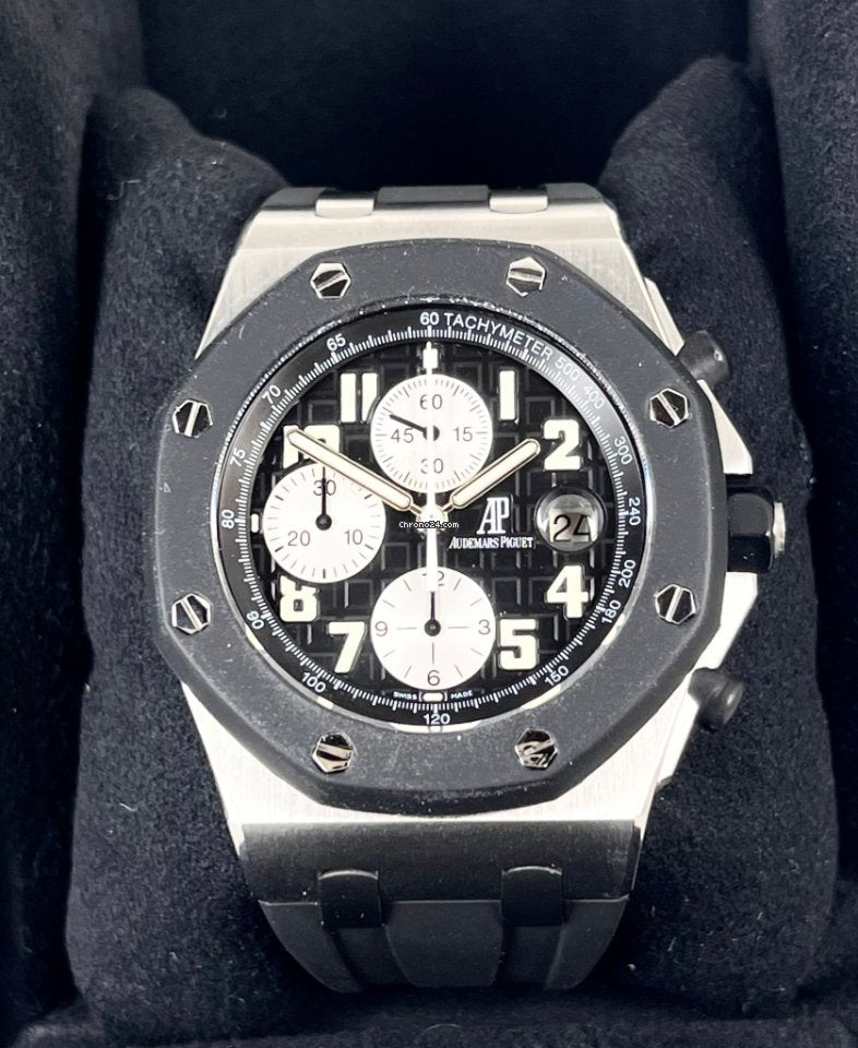 Royal Oak Offshore Chronograph mit Archivpapieren Neues Armband