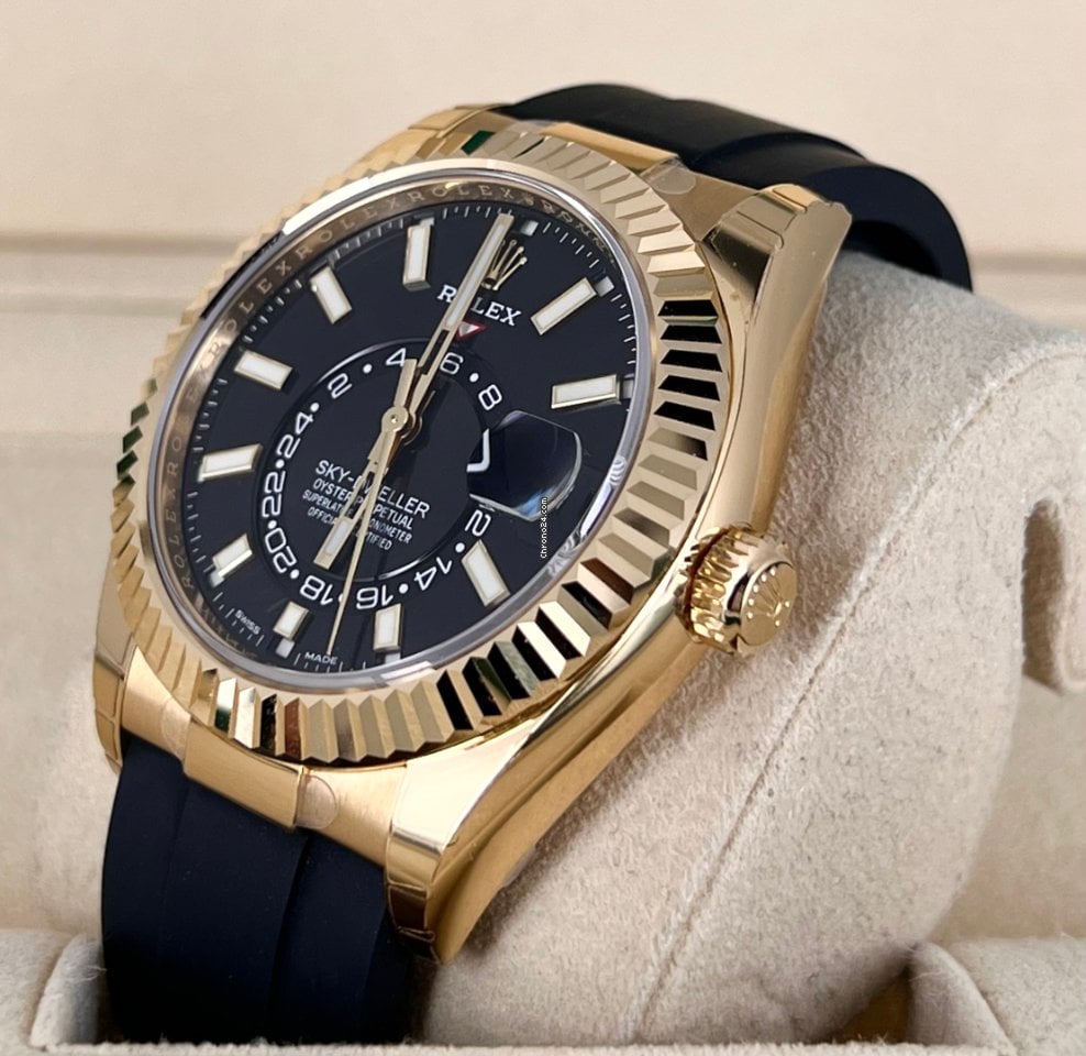 Sky-Dweller 18K Gelbgold, wie neu, 2021