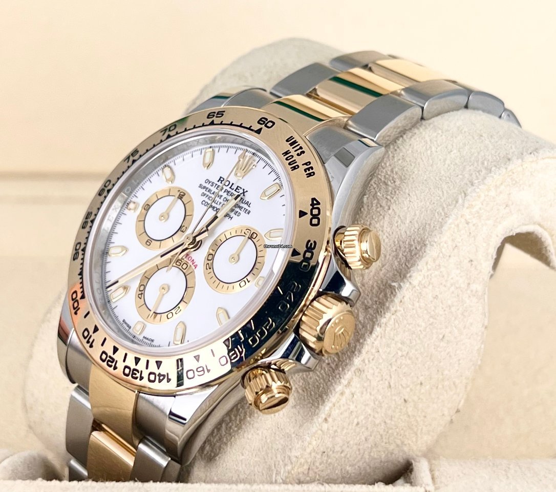 Daytona Stahl und Gold 18K, Komplettset, 2021, wie neu