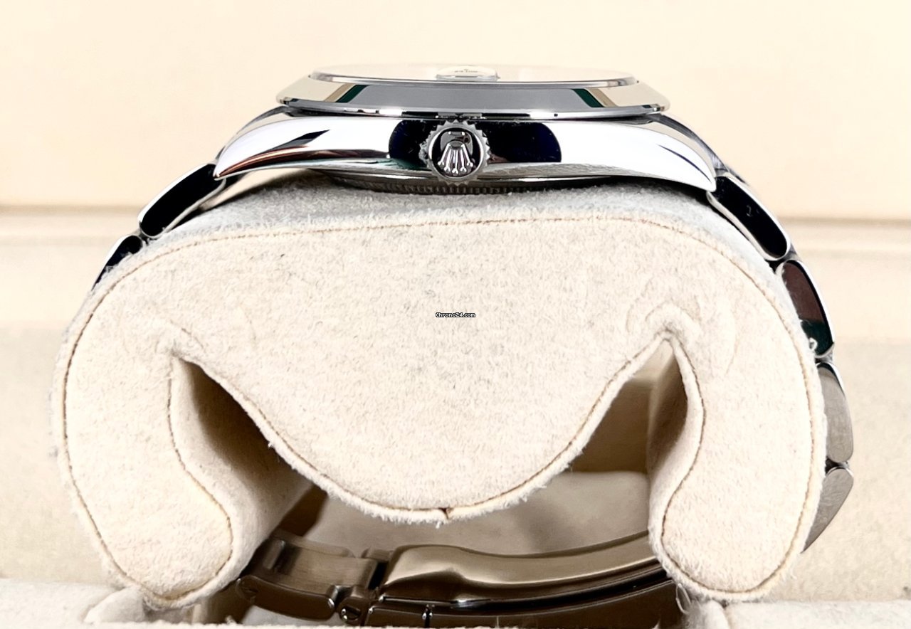 Rolex Datejust 41 weißes Zifferblatt, Komplettset