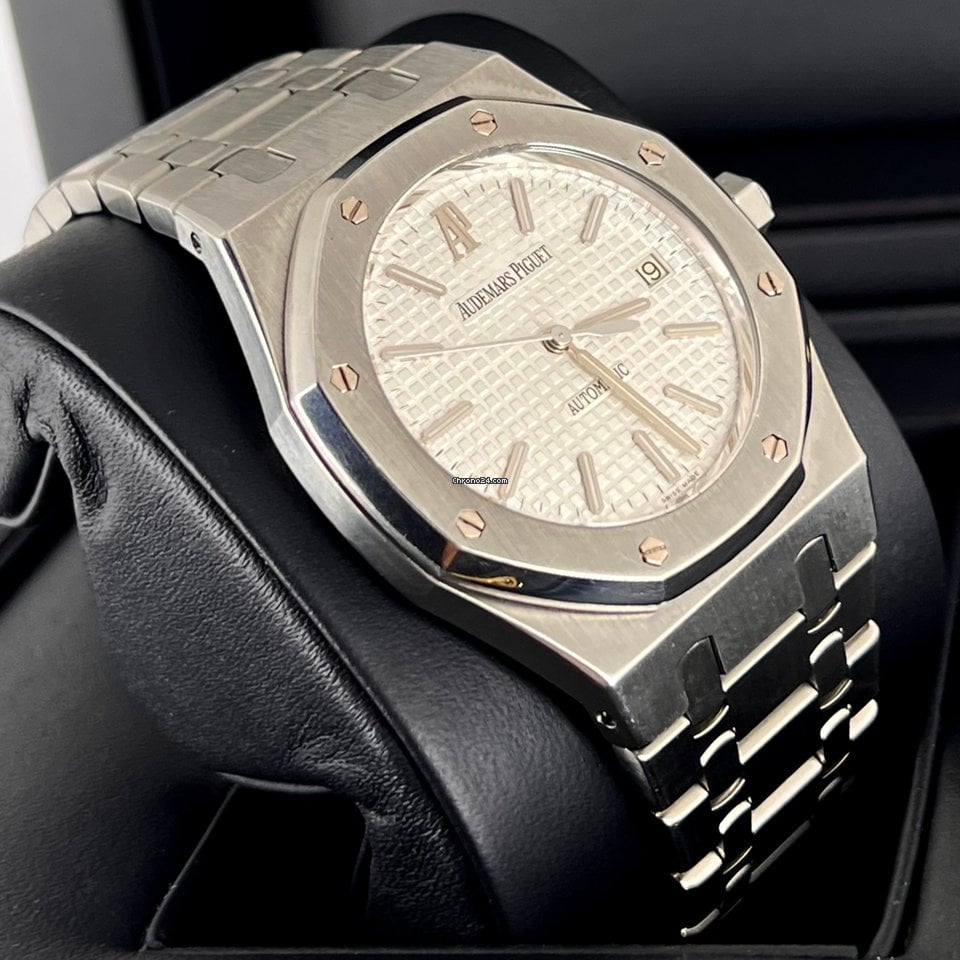 Royal Oak Automatik 39 mm mit Archivpapieren und AP Servicebox