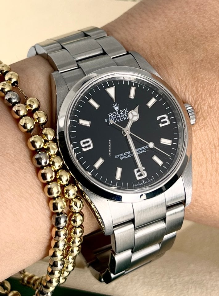 Explorer 36 mm, nur Uhr, V-Seriennummer, 2009