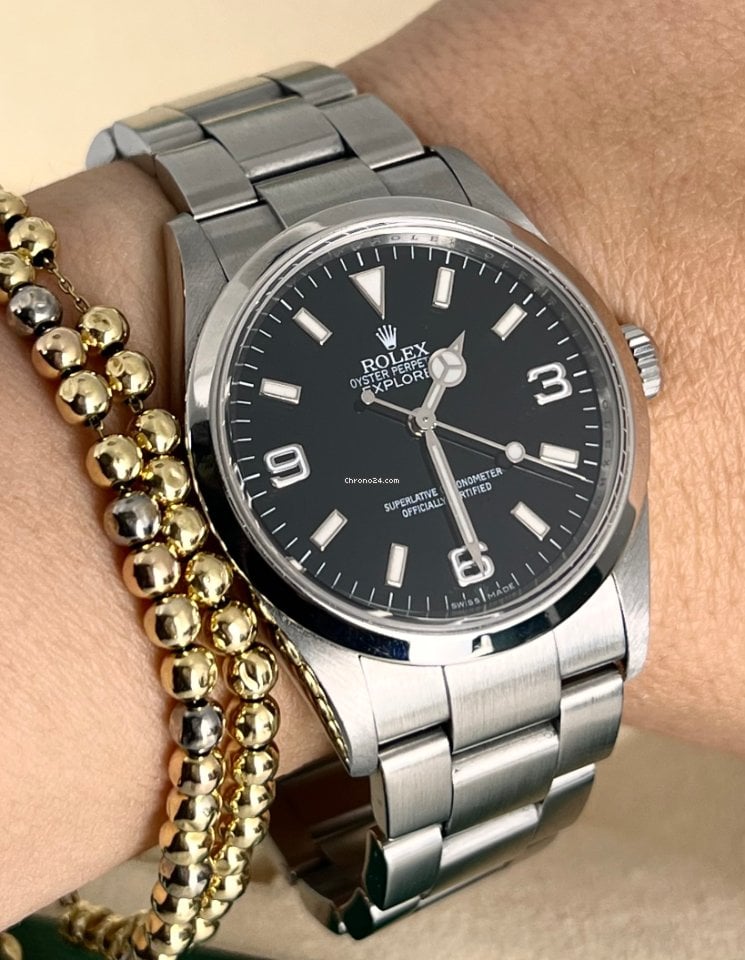 Explorer 36 mm, nur Uhr, V-Seriennummer, 2009