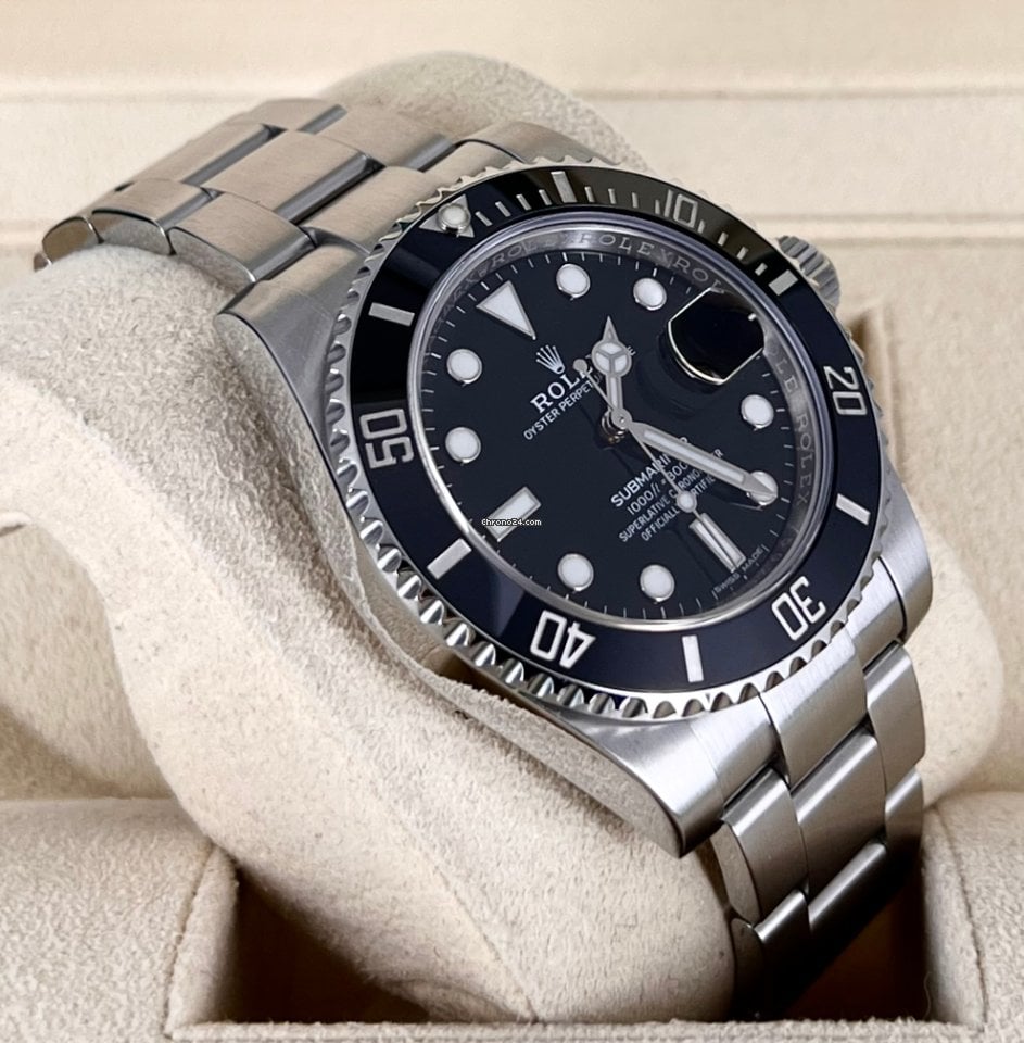 Submariner Date, wie neu, Box und Papiere