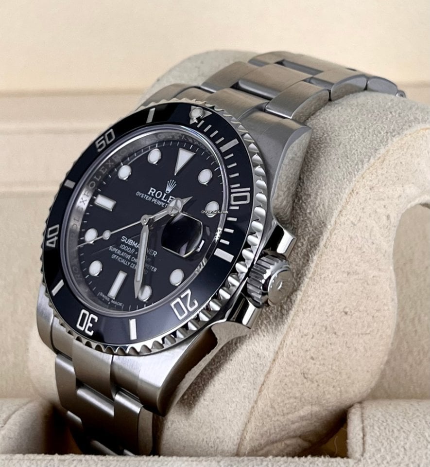 Submariner Date, wie neu, Box und Papiere