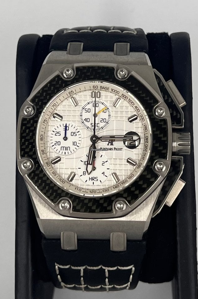 Royal Oak Offshore Chronograph Juan Pablo Montoya mit Box und Archiv