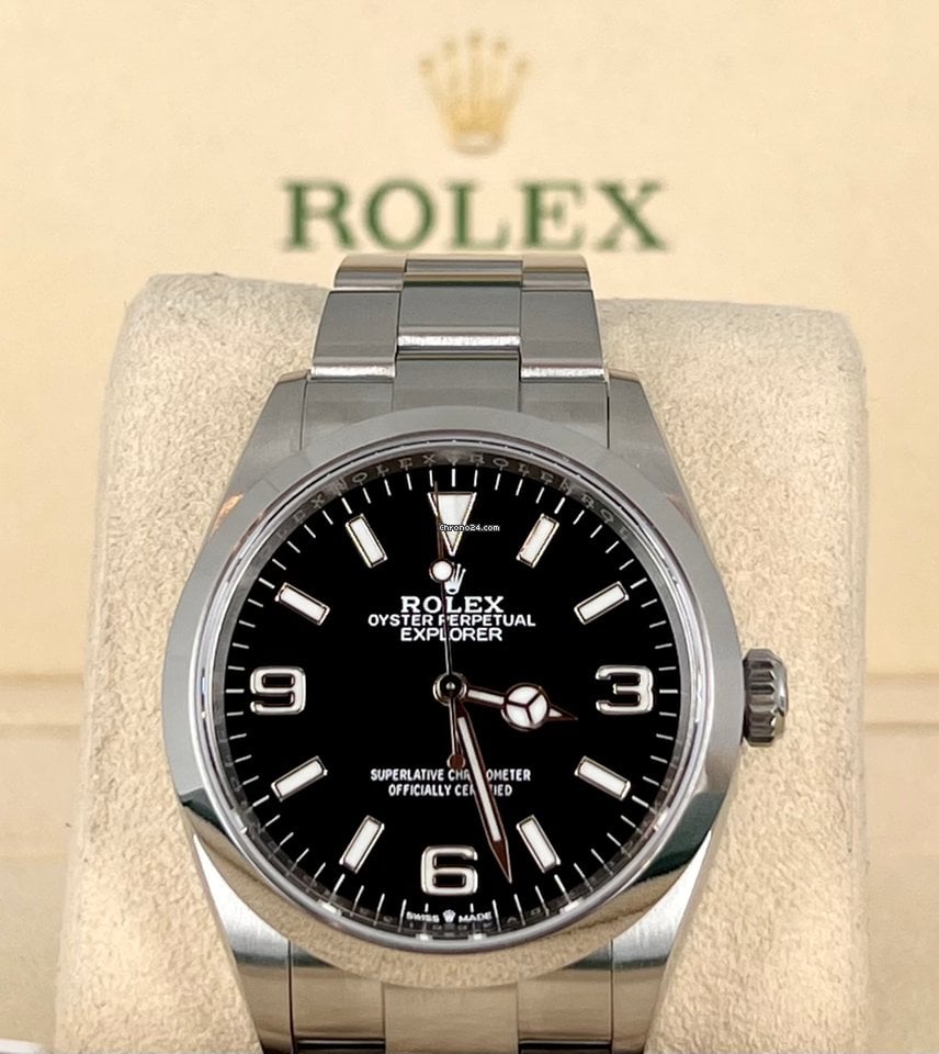 Explorer 36 mm, wie neu
