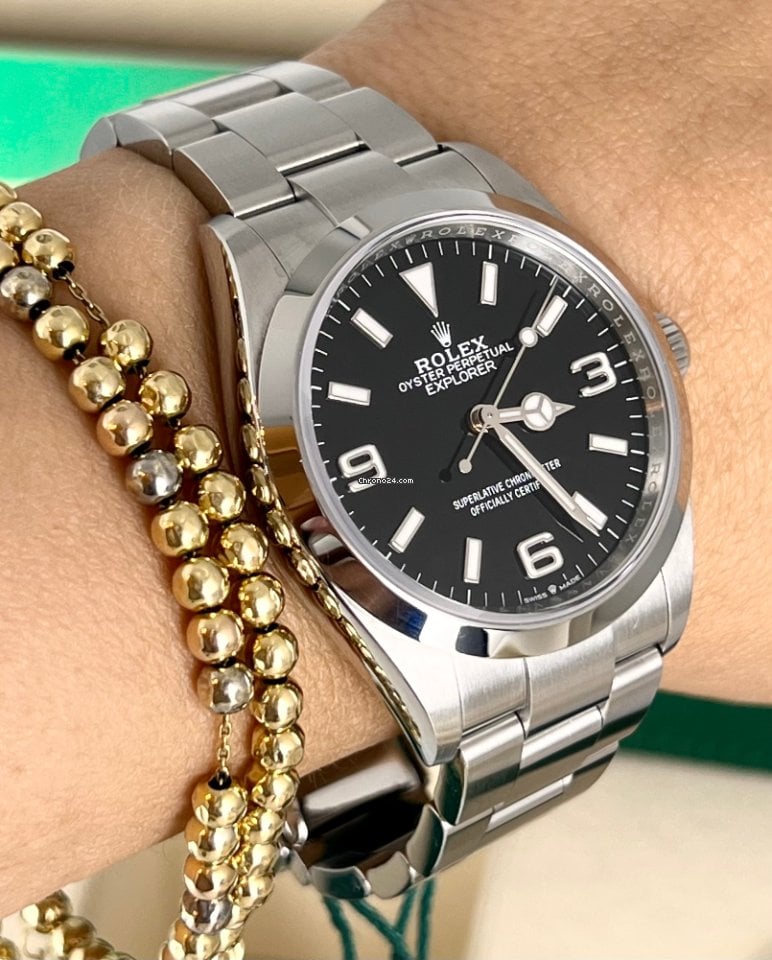 Explorer 36 mm, wie neu