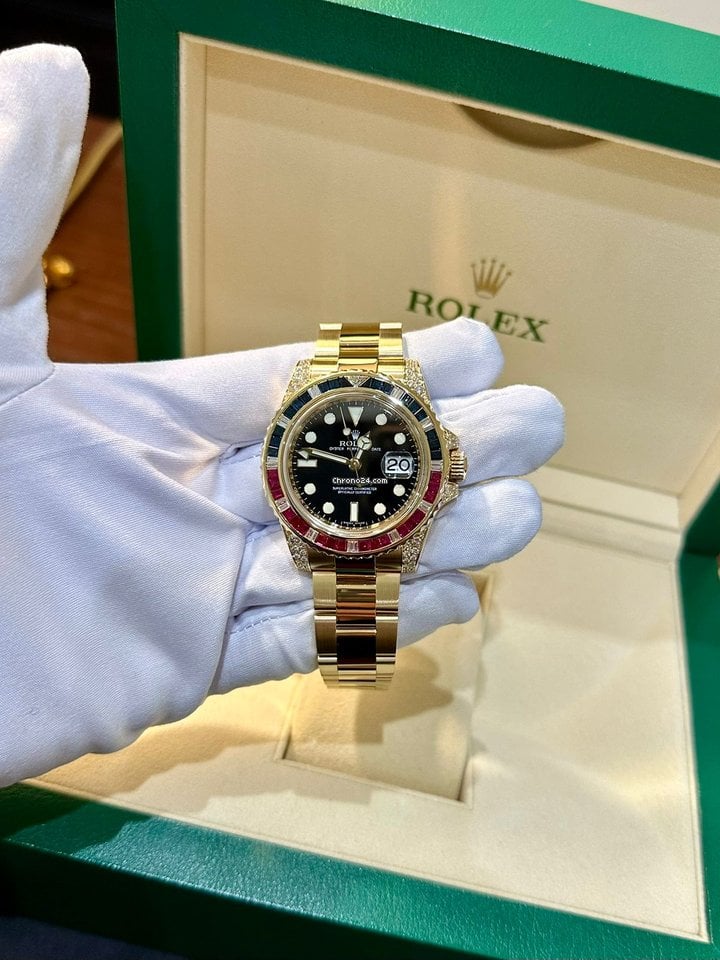 GMT-Master II, komplett original ab Werk, wie neu, Komplettset