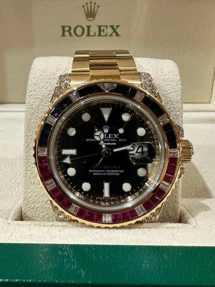 GMT-Master II, komplett original ab Werk, wie neu, Komplettset