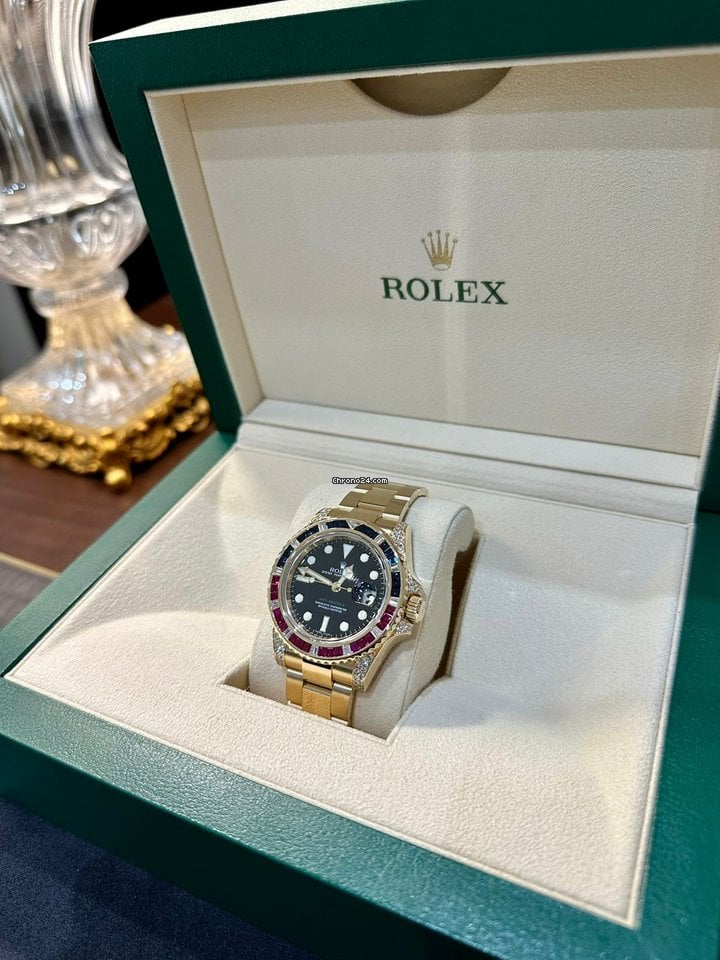 GMT-Master II, komplett original ab Werk, wie neu, Komplettset