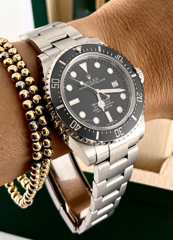 Sea-Dweller 4000 Keramik 40 mm, eingestellt, wie neu