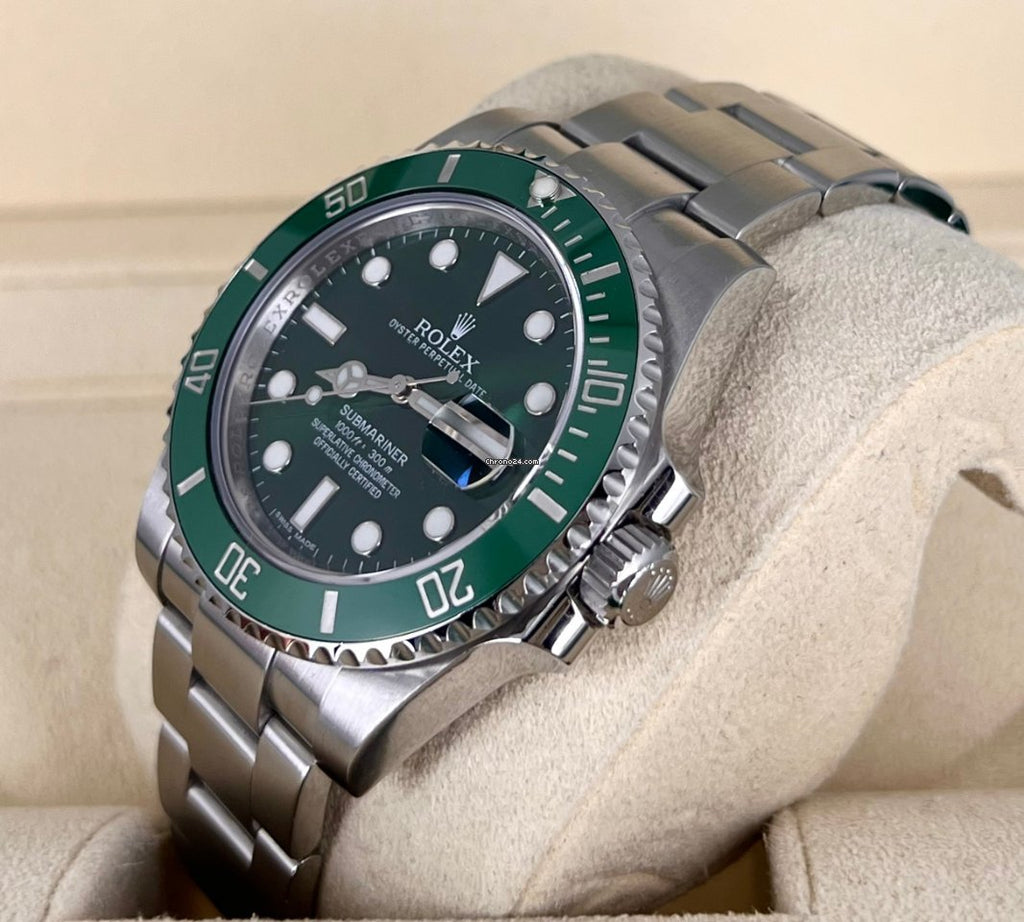 Submariner Date Hulk 2015, Box und Papiere, wie neu