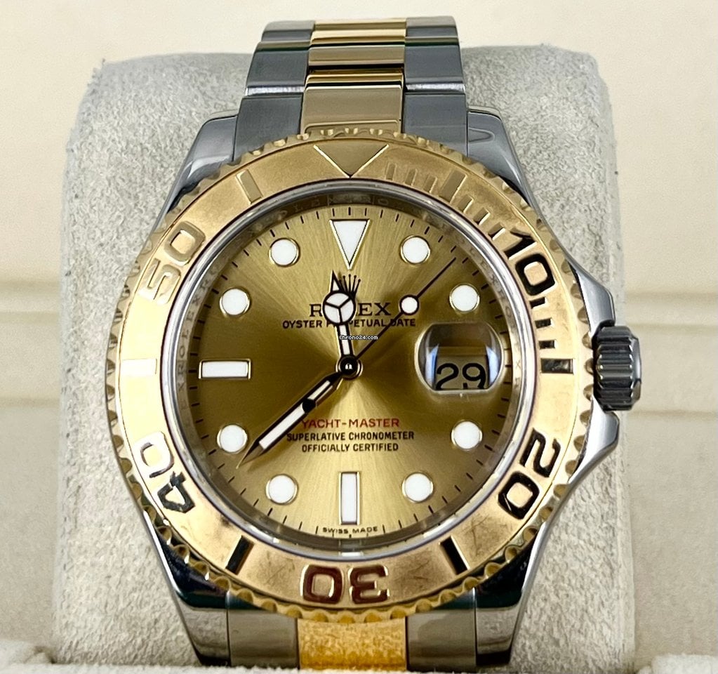 Yacht-Master 40 Stahl 18K Gold LC100, wie neu