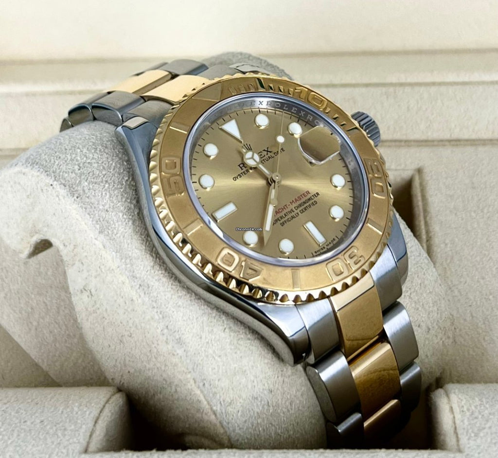 Yacht-Master 40 Stahl 18K Gold LC100, wie neu