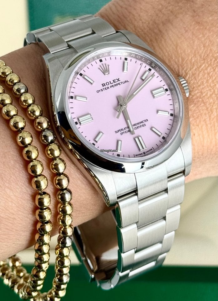Oyster Perpetual 36 zertifiziert „Pink Candy“