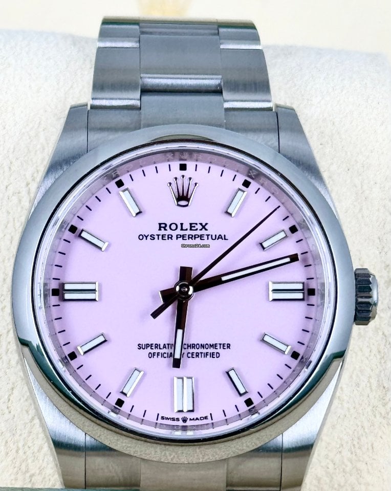 Oyster Perpetual 36 zertifiziert „Pink Candy“