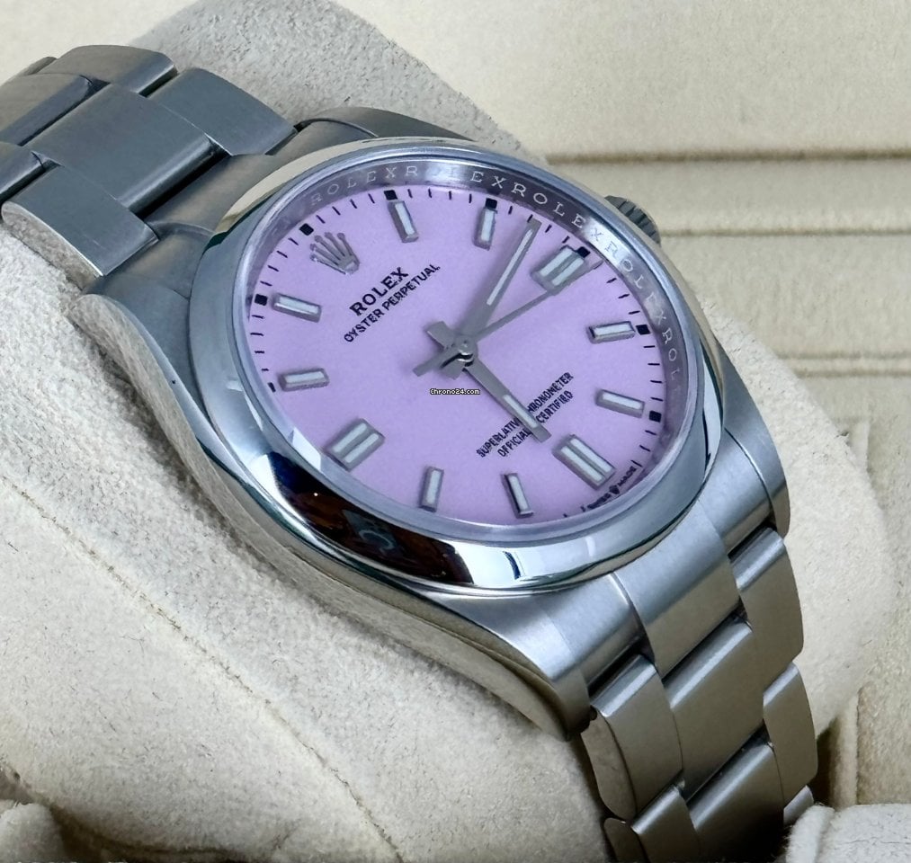Oyster Perpetual 36 zertifiziert „Pink Candy“