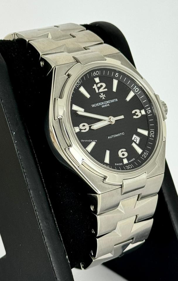 Constantin Overseas Certified 42 mm Automatik mit Box und Papieren, schwarzes Zifferblatt