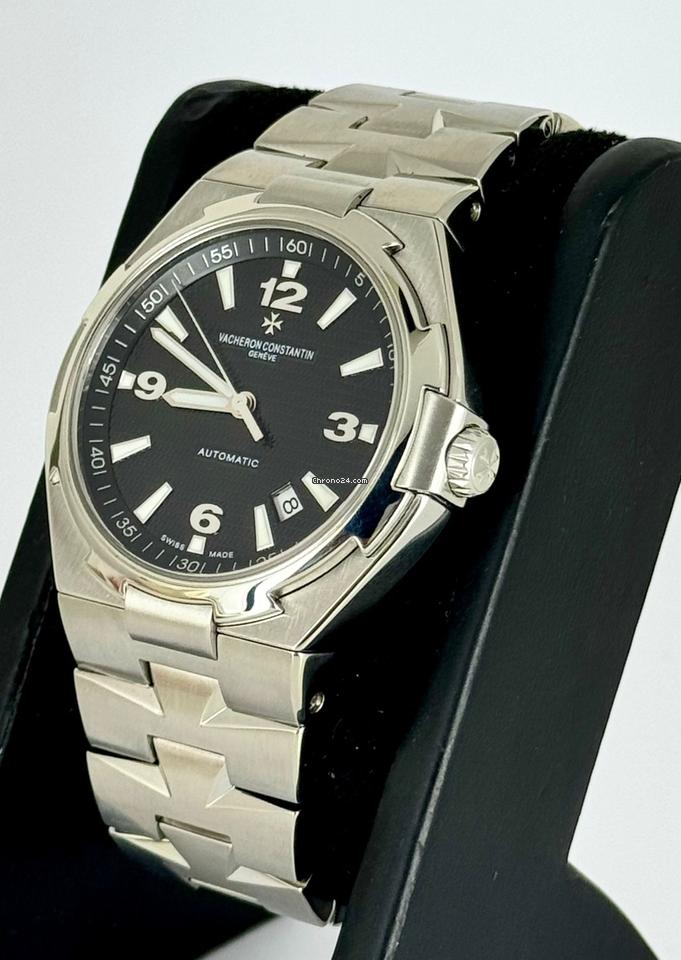 Constantin Overseas Certified 42 mm Automatik mit Box und Papieren, schwarzes Zifferblatt