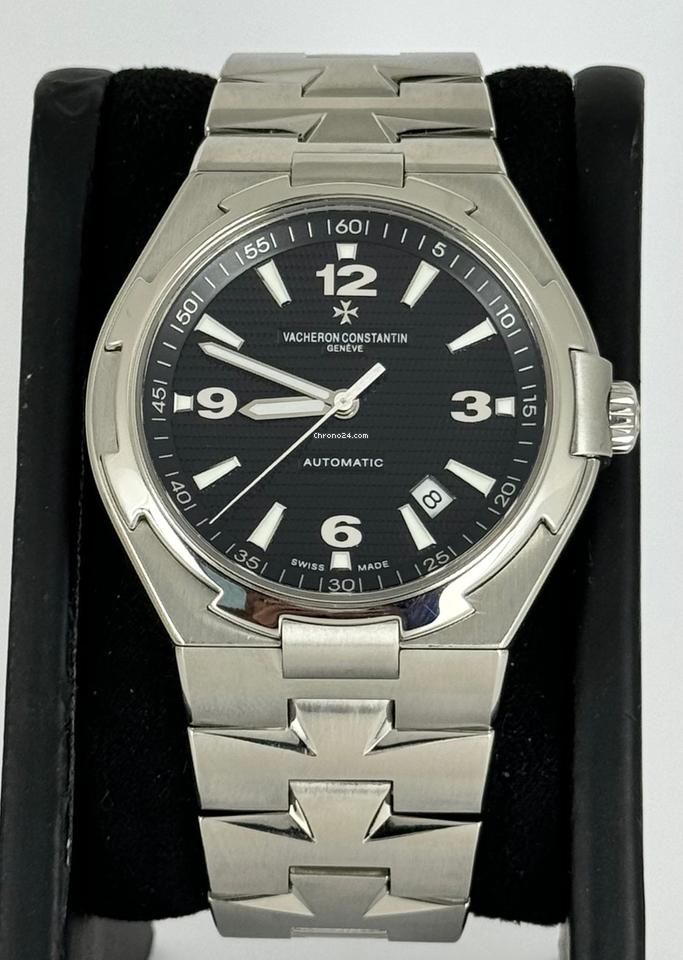 Constantin Overseas Certified 42 mm Automatik mit Box und Papieren, schwarzes Zifferblatt