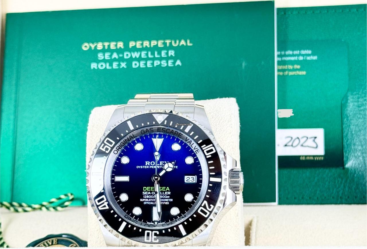 Sea-Dweller Deepsea zertifiziert „James Cameron“, wie neu, 2023, Box & Papiere
