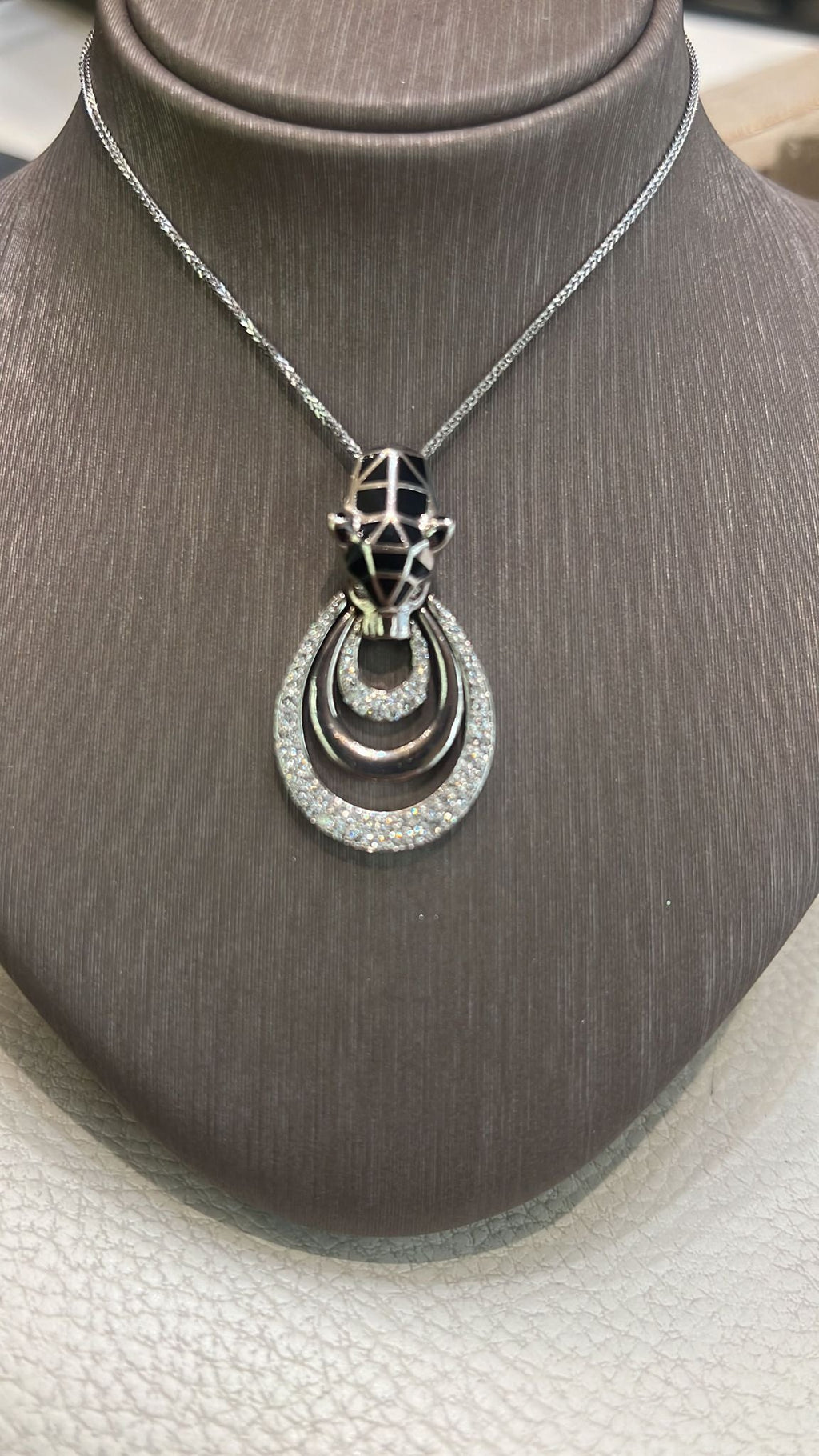 Diamant Panthère Halskette