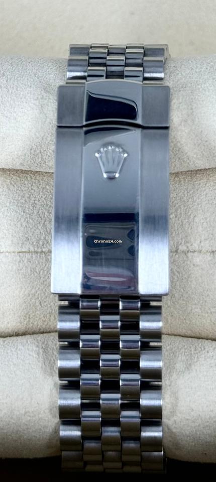 Datejust 41 zertifiziert, blaues Stick-Zifferblatt, 2020, neue Karte