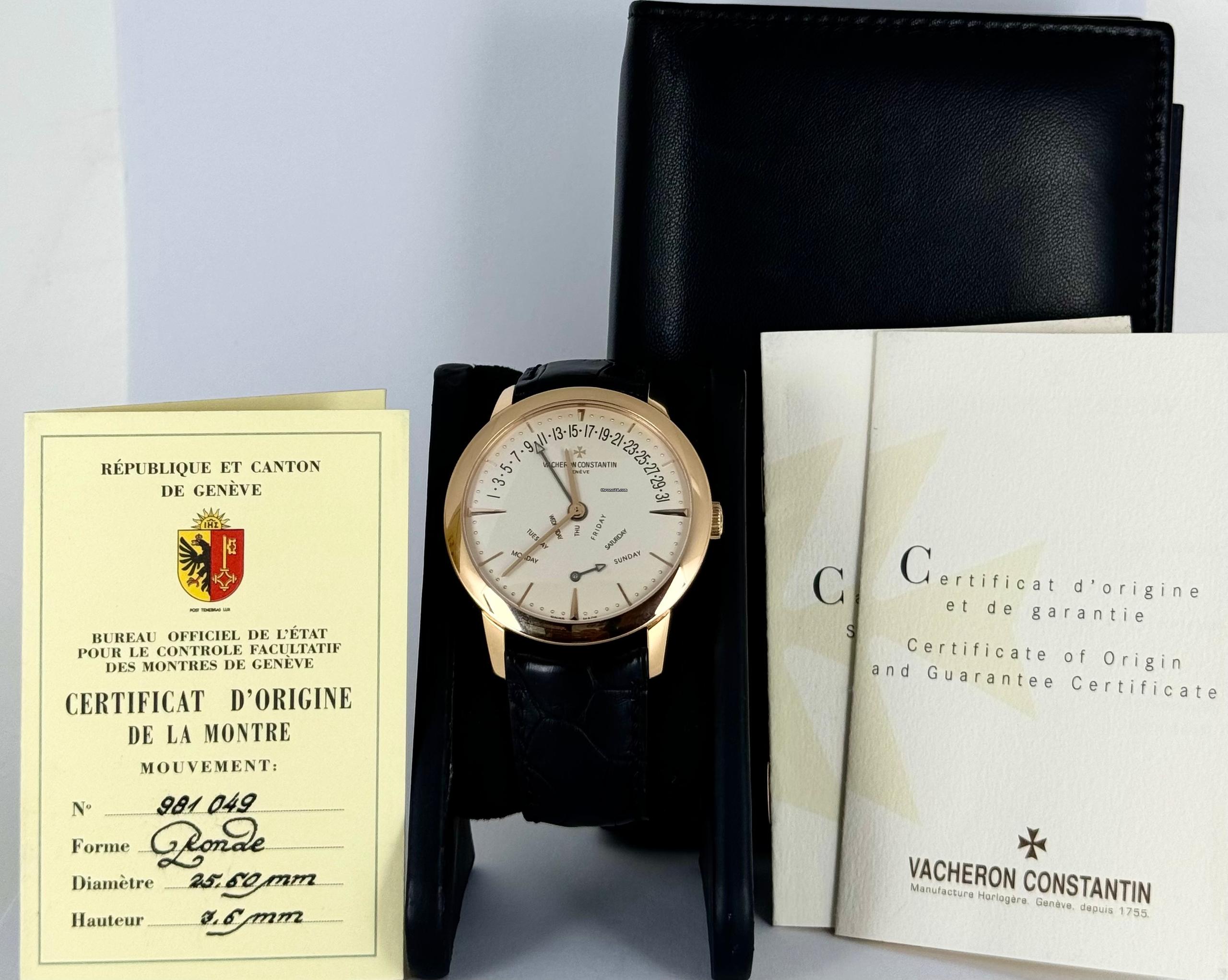 Patrimony Retrograde Komplettset Roségold