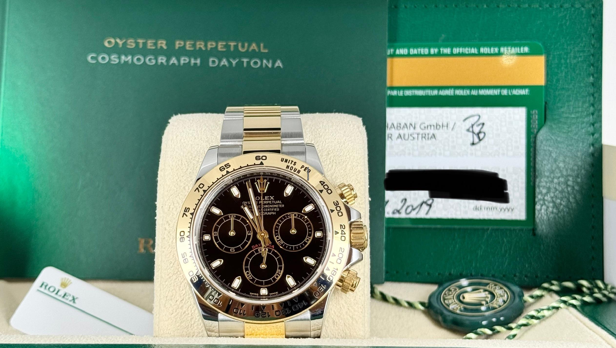 Daytona Stahl & Gold 2019, LC Österreich, 116503