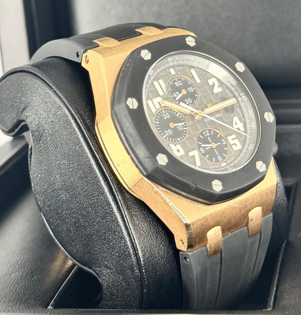 Audemars Piguet Royal Oak Offshore Chronograph 2013 Roségold Full Set