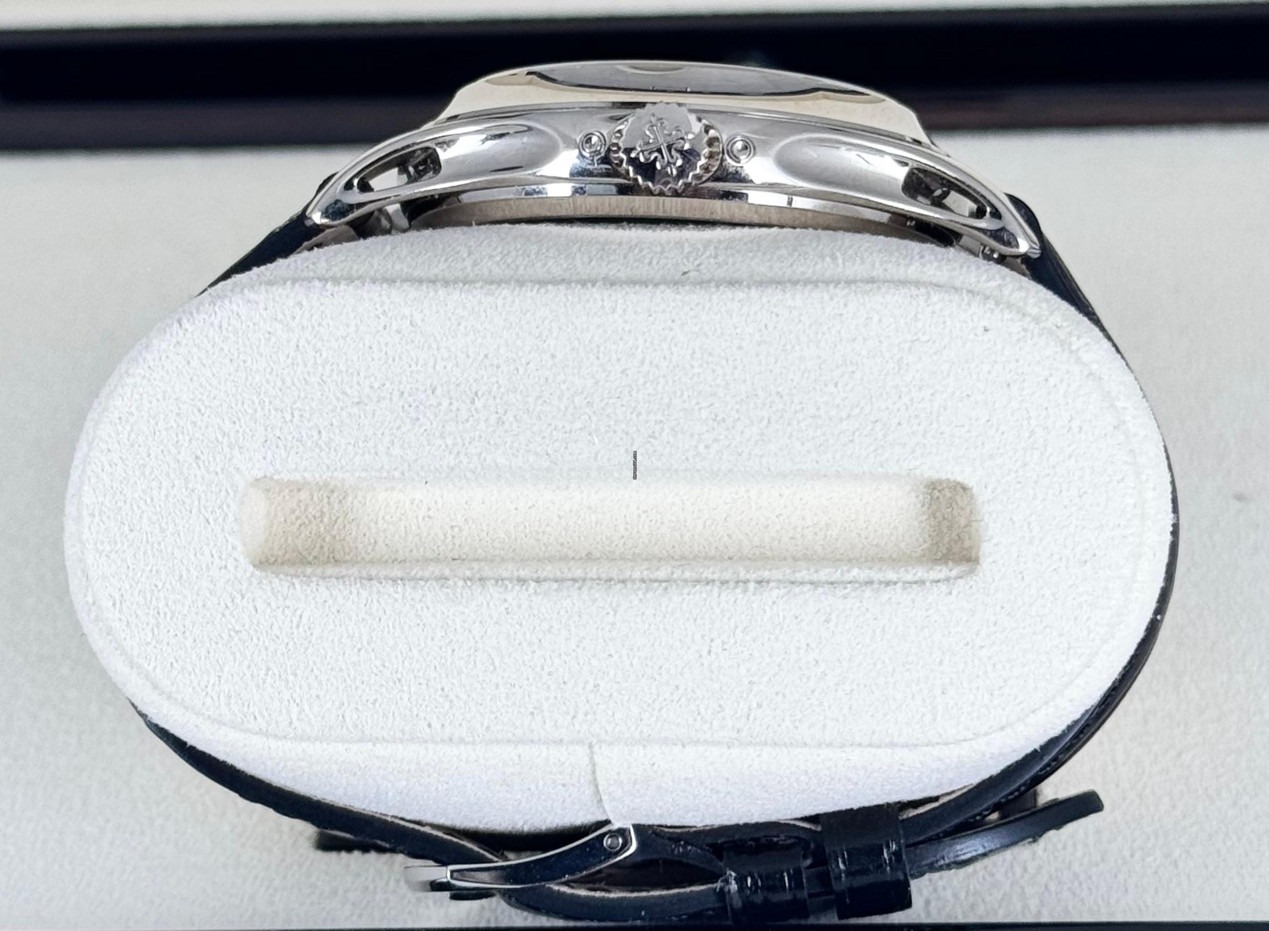 Patek Philippe Jahreskalender 18K Weißgold B&P 2014 LC EU