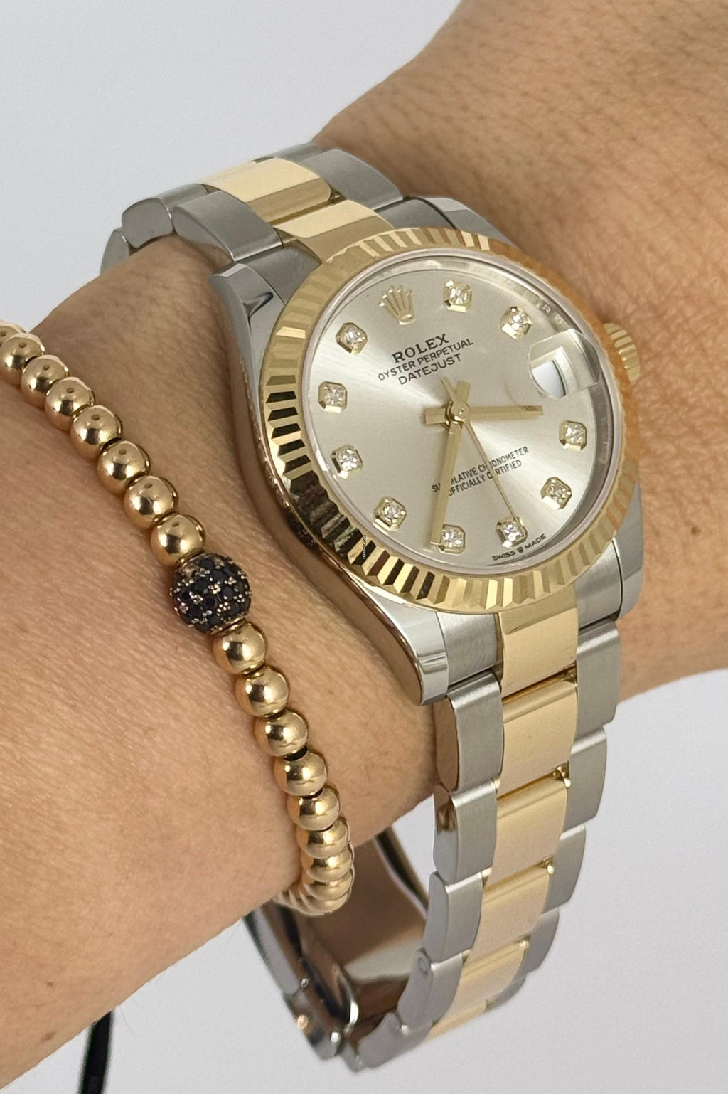 Datejust 31 2024, neu, Zifferblatt mit Diamanten