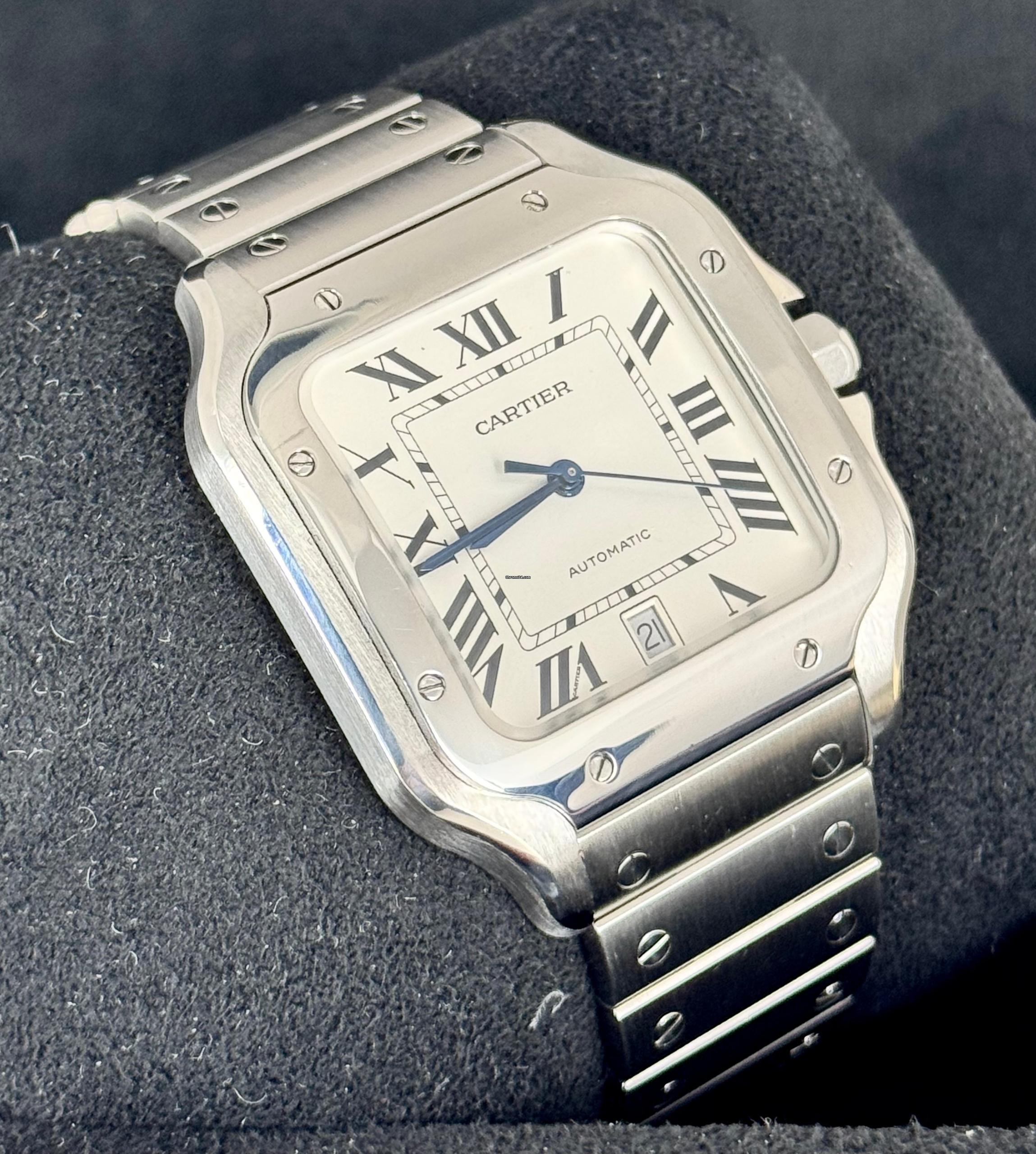 Santos de Cartier zertifiziert, Full Set