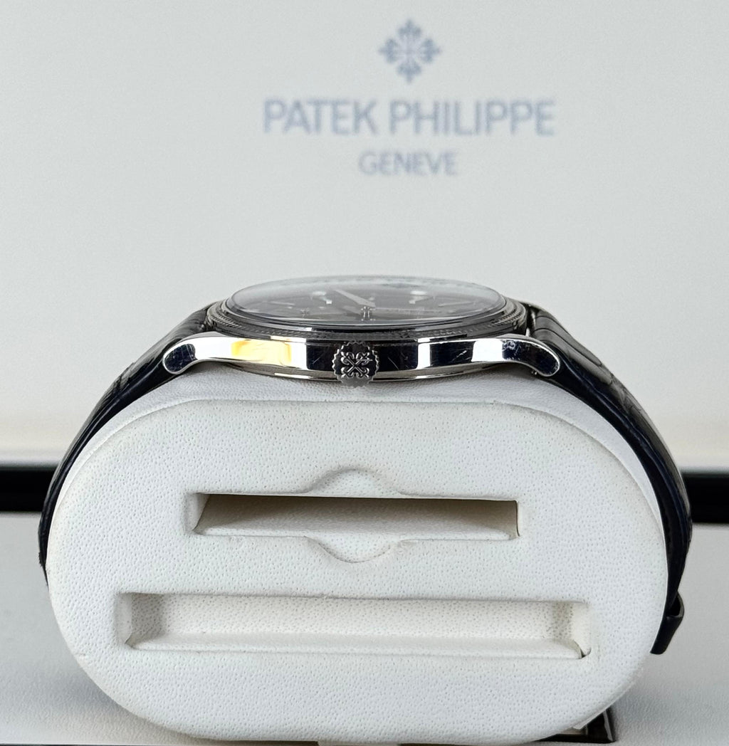 Patek Philippe Calatrava 2021 B&P 18K Weißgold wie neu
