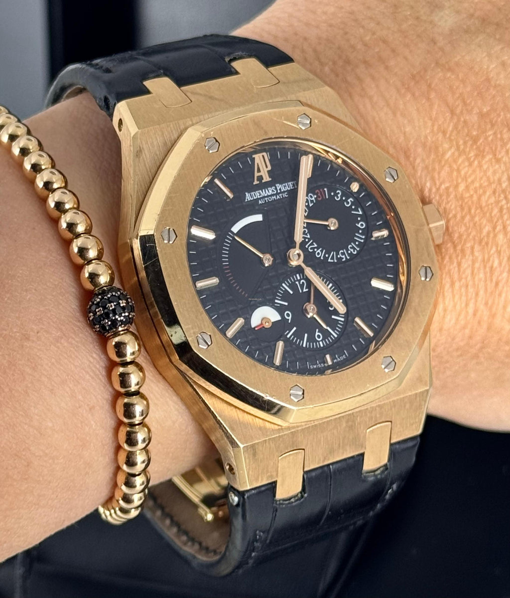 Audemars Piguet Royal Oak Dual Time 39 mm Roségold 18K
