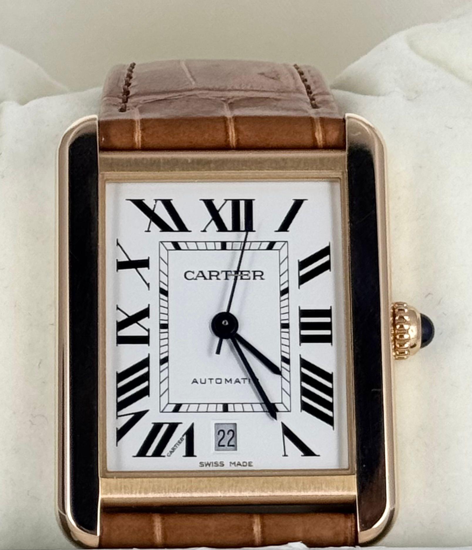 Cartier Tank Solo XL Roségold Full Set