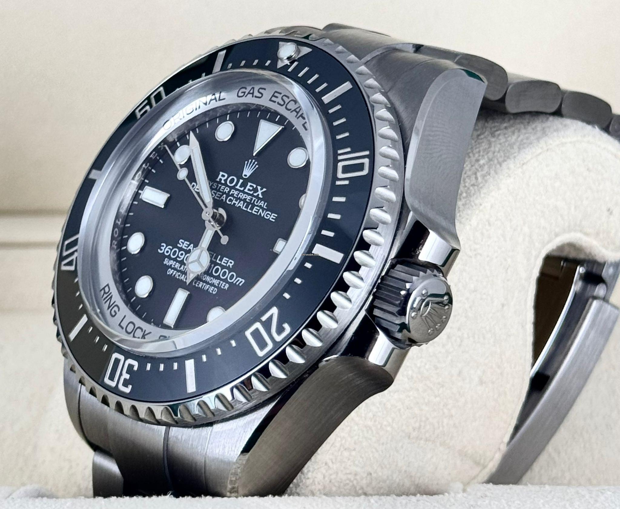 Rolex Sea-Dweller Deepsea Challenge 50 mm NEU 12-2023 Komplettset