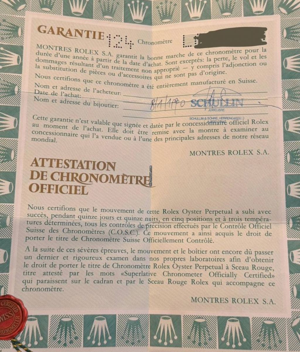 Rolex GMT-Master vom Erstbesitzer Seriennummer L Komplettset sehr guter Zustand + Originalrechnung