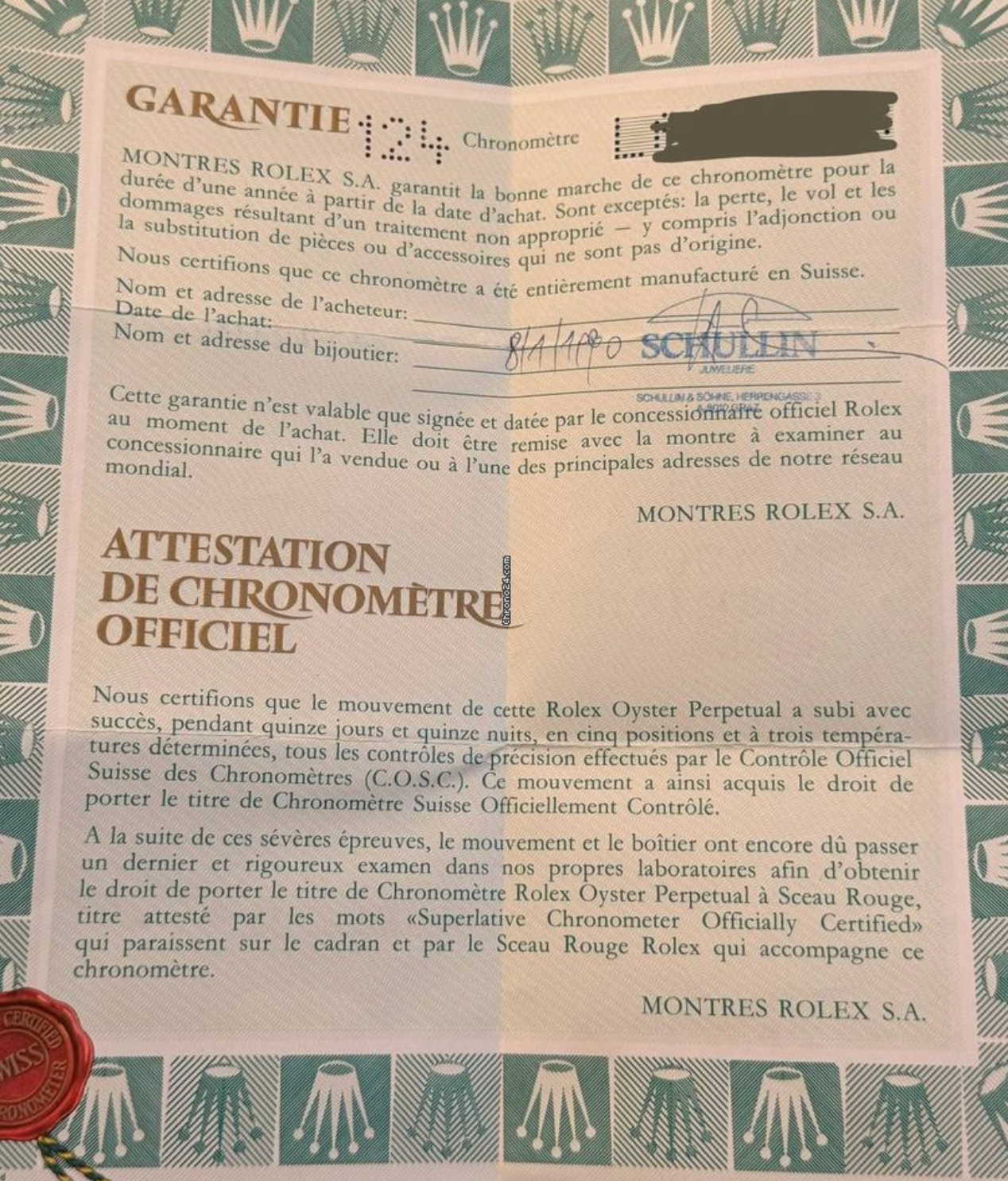 Rolex GMT-Master vom Erstbesitzer Seriennummer L Komplettset sehr guter Zustand + Originalrechnung