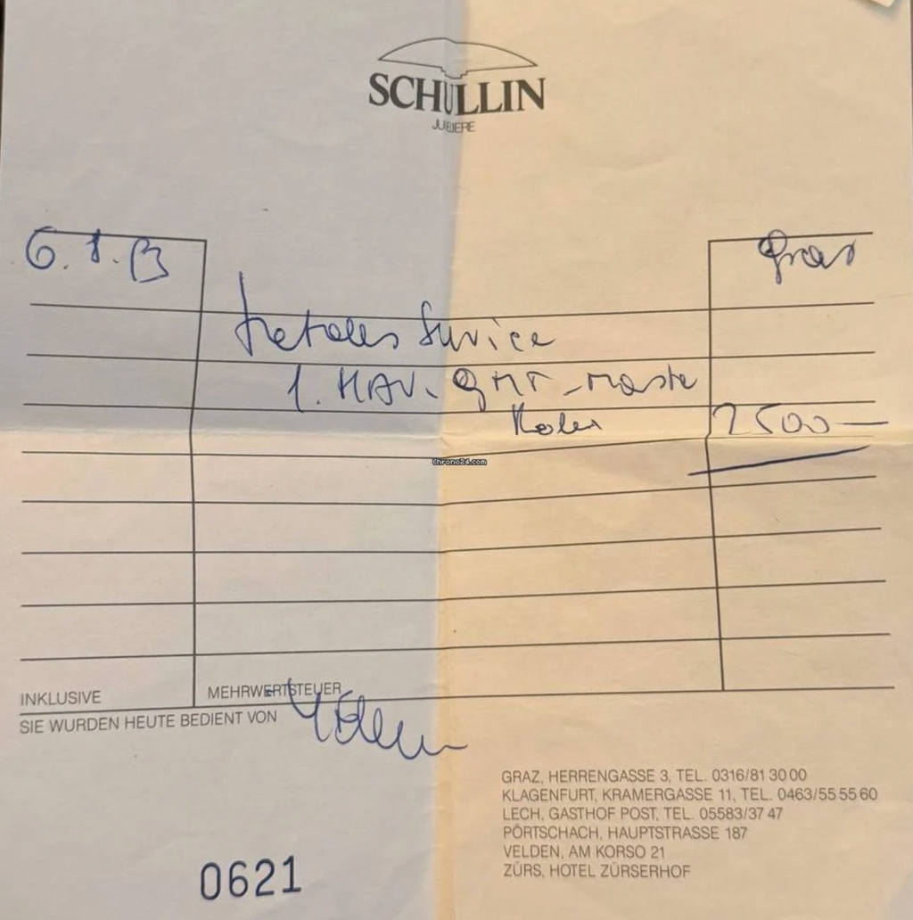 Rolex GMT-Master vom Erstbesitzer Seriennummer L Komplettset sehr guter Zustand + Originalrechnung