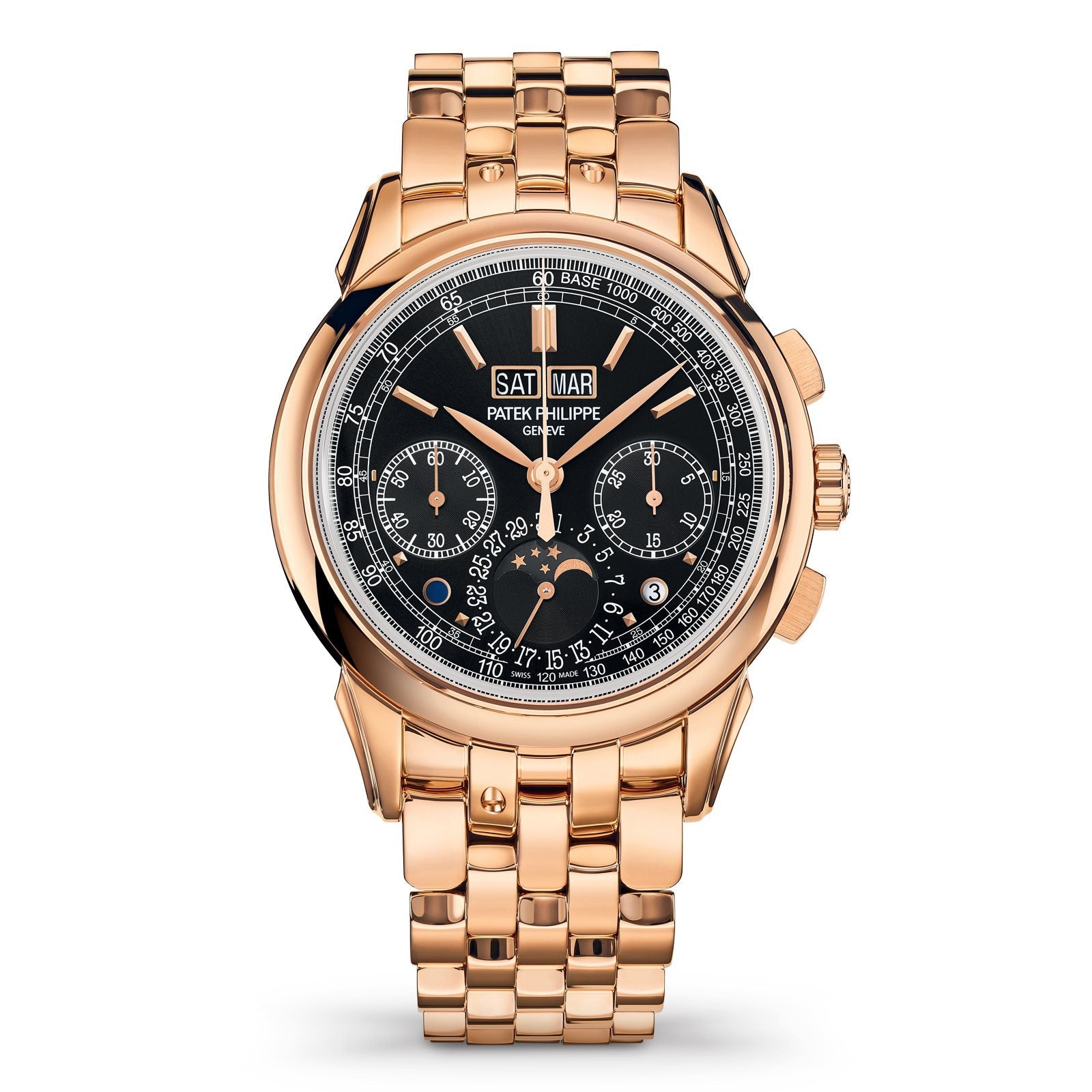 Große Komplikationen Ewiger Kalender Chronograph Roségold