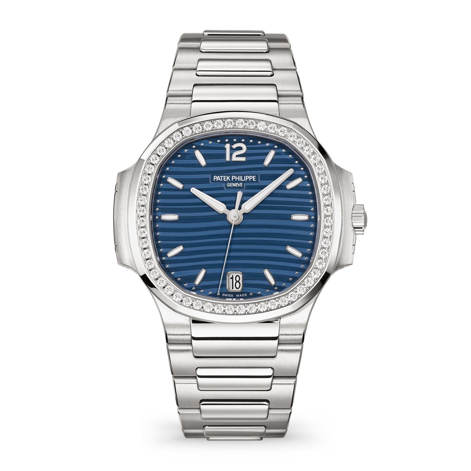 Nautilus Datum, Damen Automatik mit Diamanten