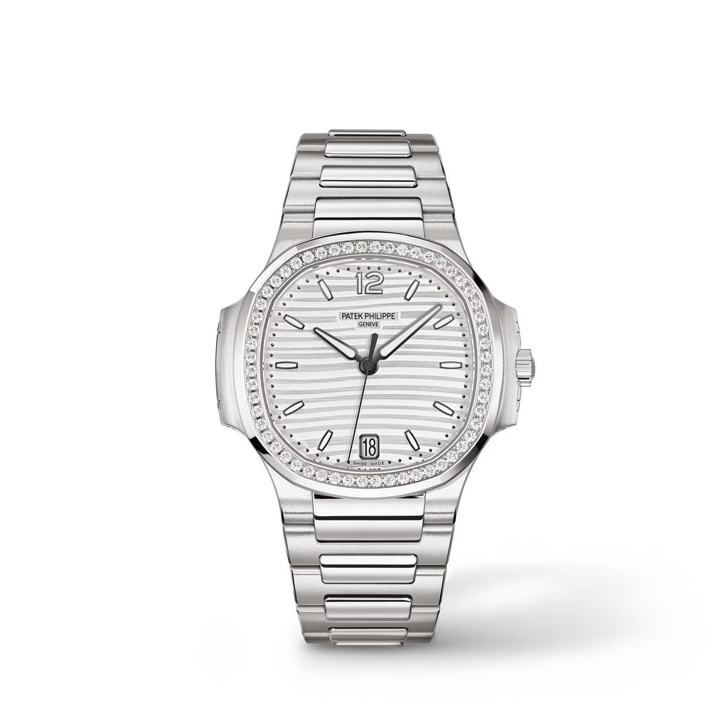 Nautilus Datum mit Diamanten