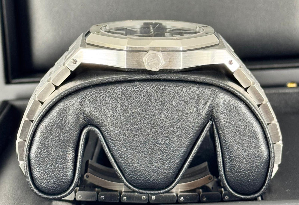 Royal Oak Automatik 2016 Full Set | Blaues Zifferblatt | 15400ST.OO.1220ST.03