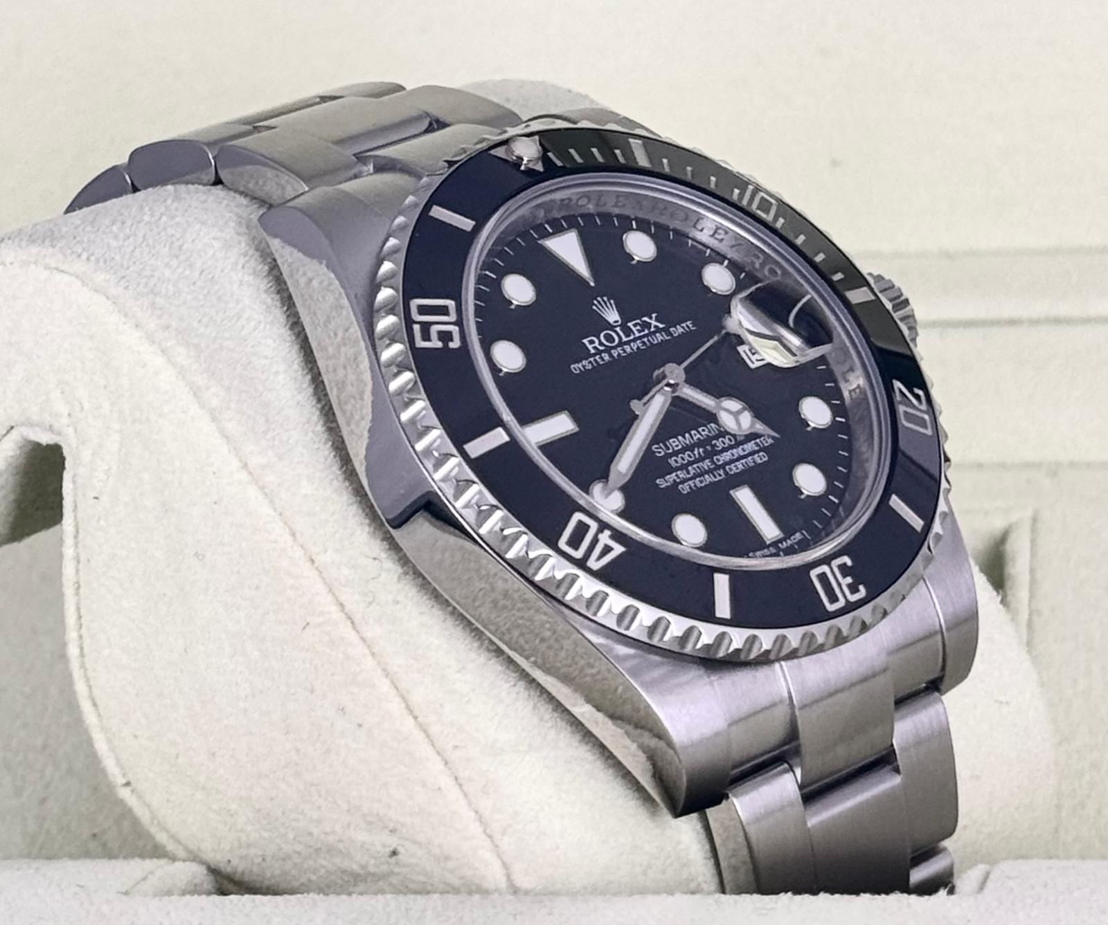 Rolex Submariner Date Certified BP 2013 Sehr guter Zustand Bester Preis in der EU
